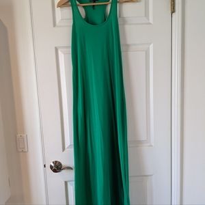 Green Maxi Dress - Medium